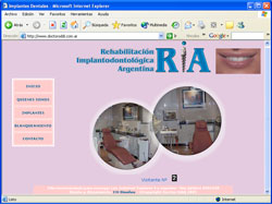 Rehabilitaci&oacute;n implantodontol&oacute;gica argentina